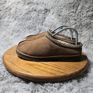 UGG Tasman Womens Size 6 Suede Slip On Shearling Lined Casual Comfort Slippers